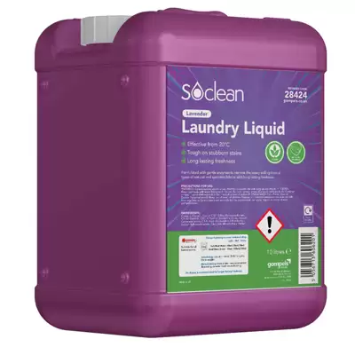 Soclean Liquid Laundry Detergent 10 Litre G2p100