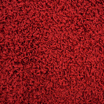 Shaggy Rug 80x150cm - Colour: Red
