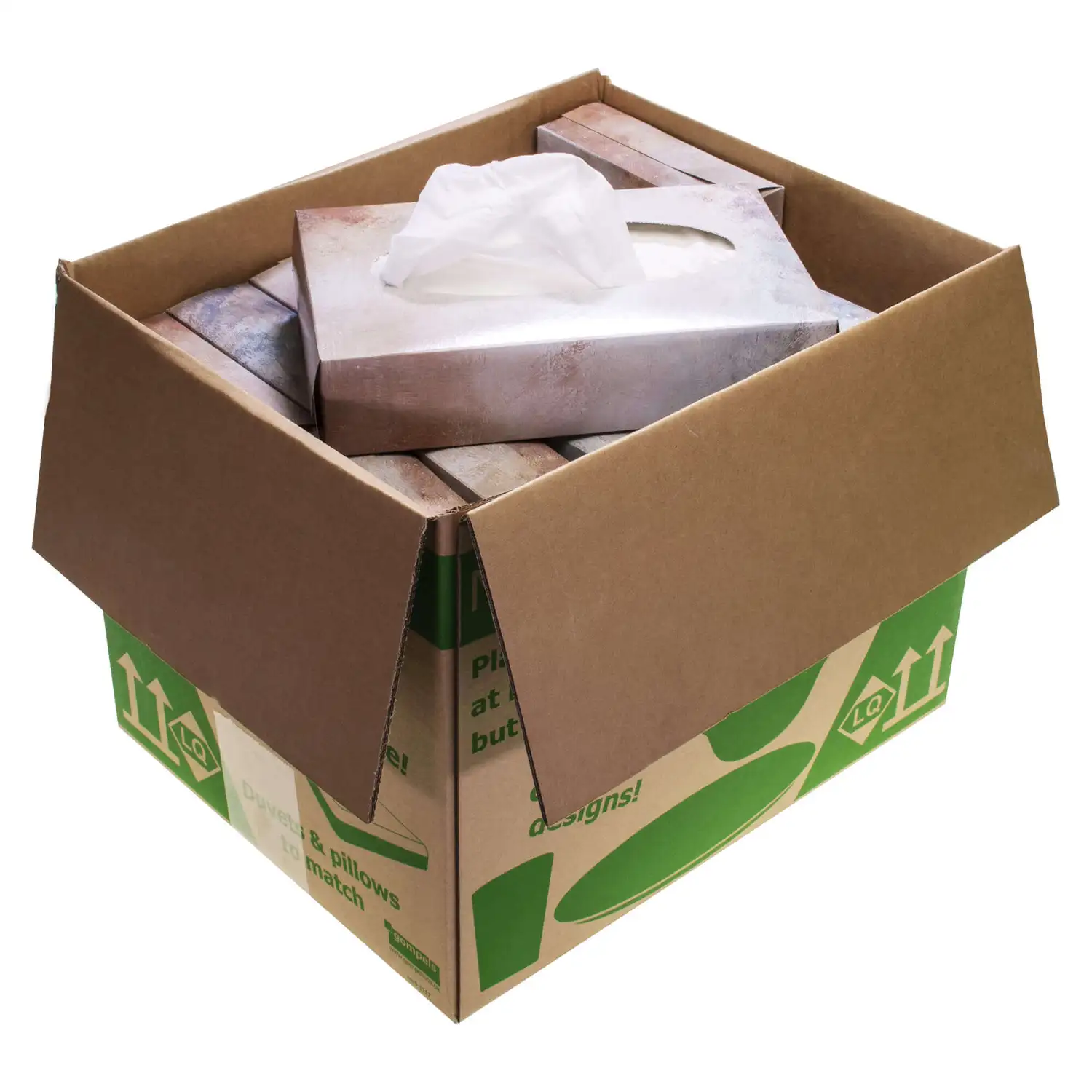Mixed Facial Tissues Box