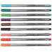 Fineliner Colouring Pens Assorted 10 Pack