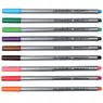 Fineliner Colouring Pens Assorted 10 Pack