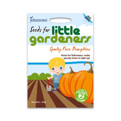 Little Gardeners Vegetable Seeds - Type: Spooky Face Pumpkin