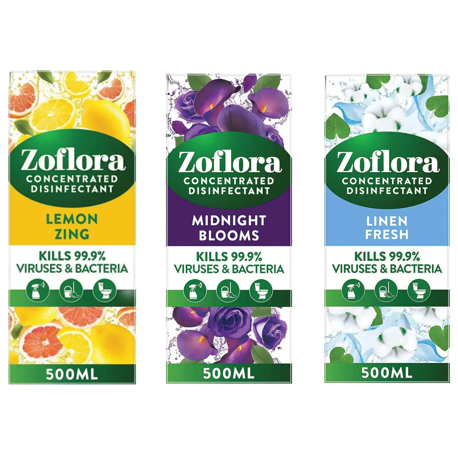 Zoflora Disinfectant Assorted 120ml 12 Pack