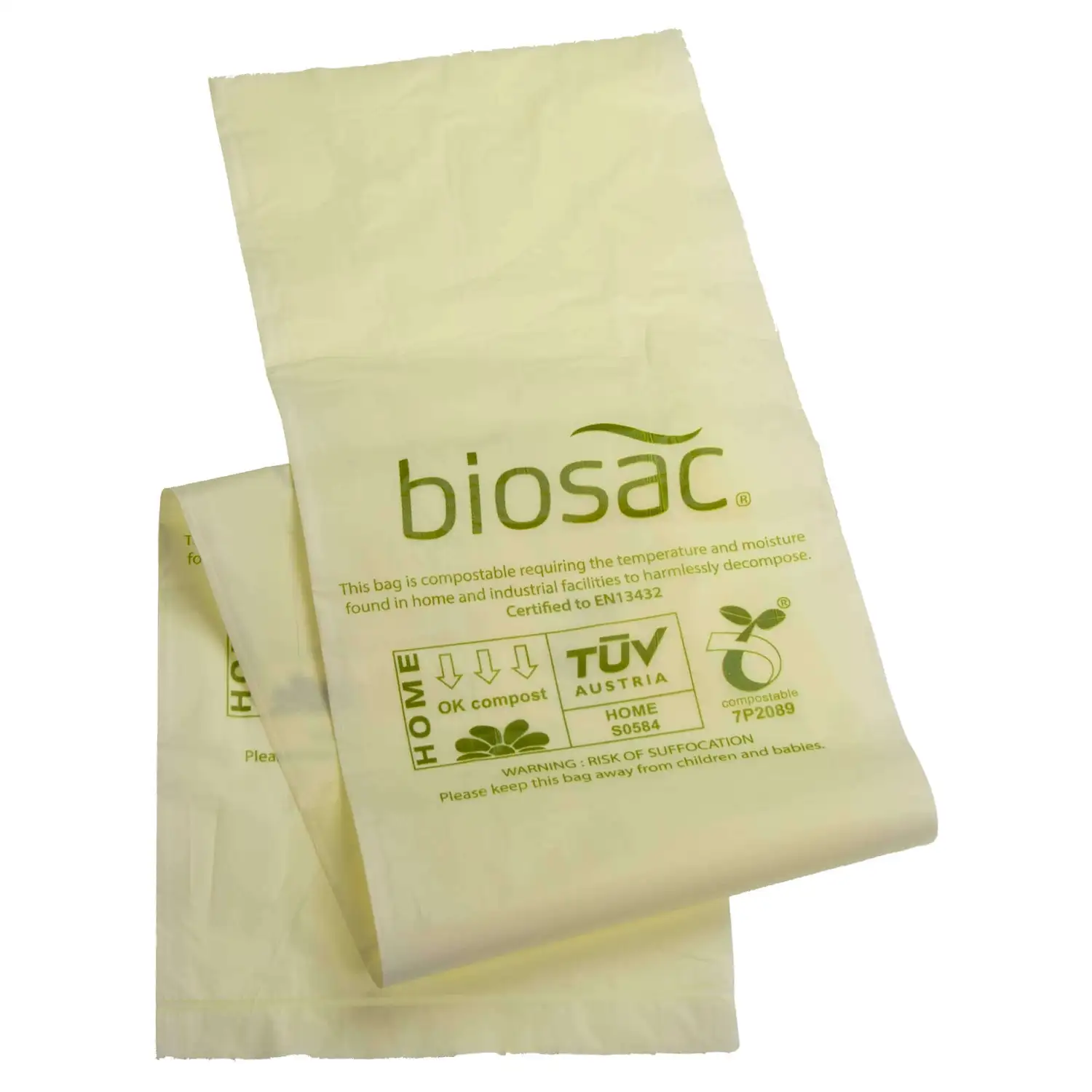 Compostable Caddy Bin Liners 10l Roll 25 G2p100