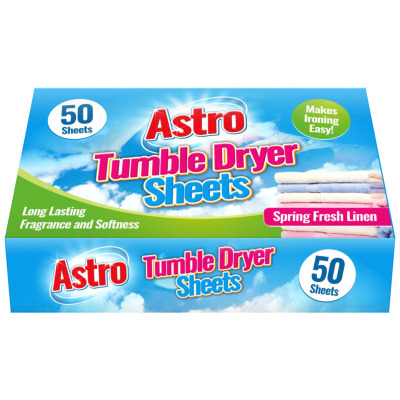 Tumble Dryer Sheets 50 Pack