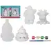 Christmas Paint Your Own Christmas Decorations 2 Pack