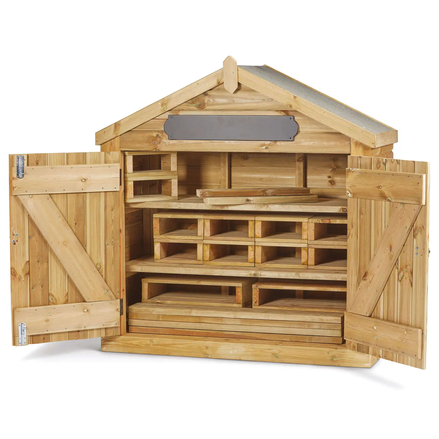 Loose Parts Lodge With Building Blocks