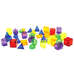 Geometric Shapes Translucent Assorted 36 Pack