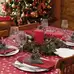 Christmas Wipe Clean Table Cloth Ho Ho Ho Design