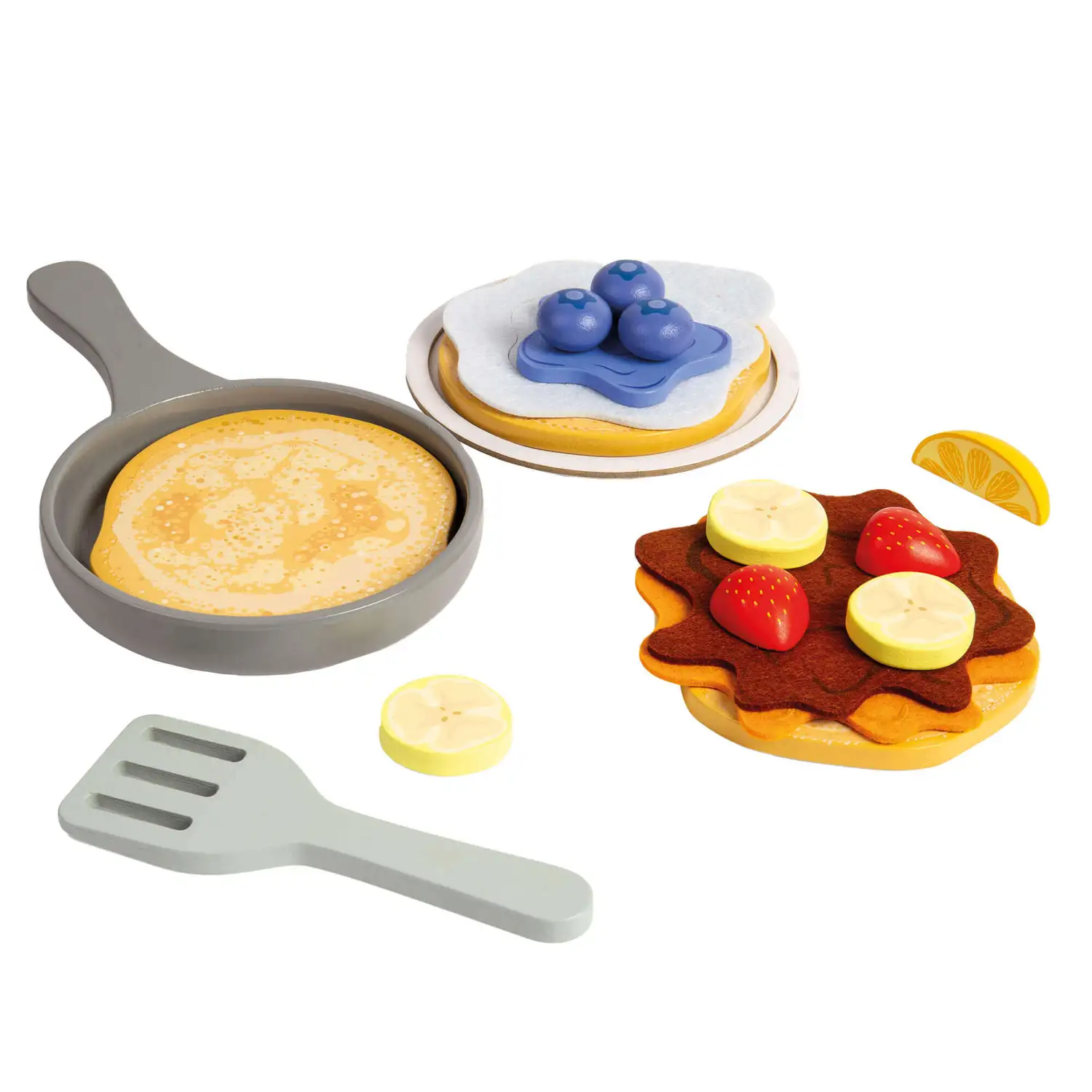 Wooden Pancake Set