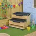 Outdoor Toddler Sand and Water Tray Unit