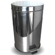 Soclean Pedal Bin Mirrored Stainless Steel 5l