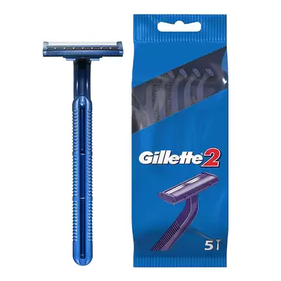 Gillette G2 Disposable Fixed Razors 5 Pack