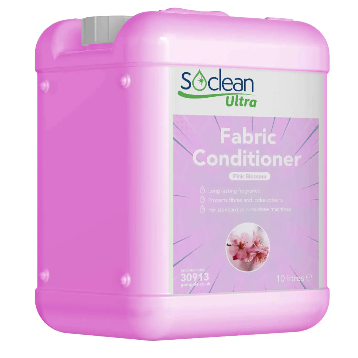 Soclean Ultra Fabric Conditioner Pink Blossom 10 Litre G2p100