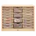 Elegant Tray Cabinet With Trays