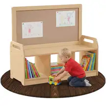 Wooden Low Display Storage Unit