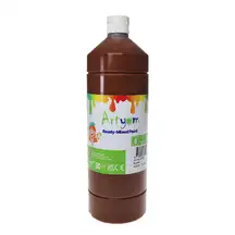 Artyom Ready Mixed Poster Paint Brown 1 Litre