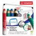 Stabilo Drywipe Whiteboard Markers 4 Pack