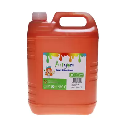 Artyom Ready Mixed Paint 5 Litre - Colour: Orange