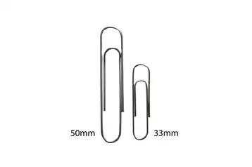 Paper Clips 33mm 1000 Pack - Gompels - Care & Nursery Supply Specialists