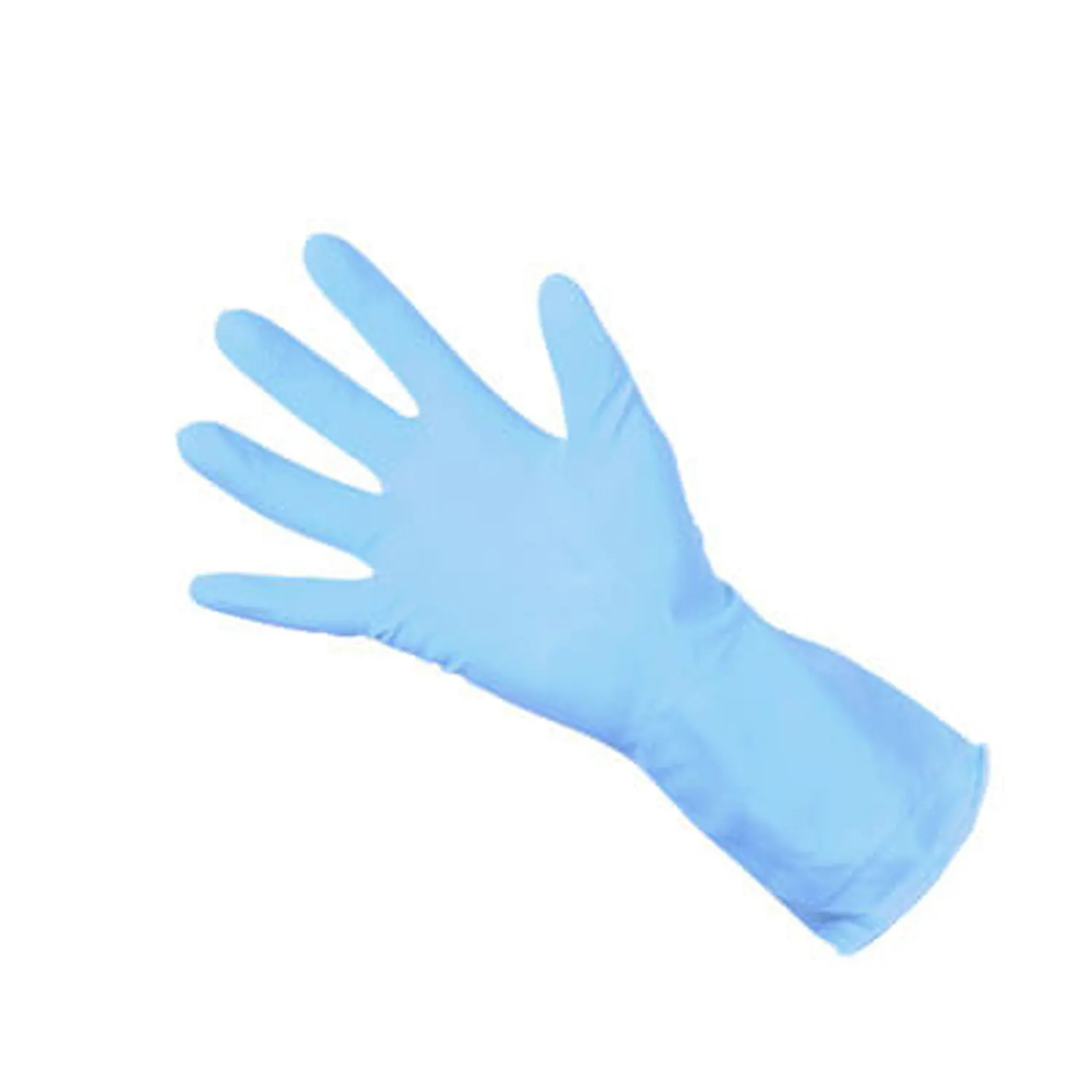 Household Rubber Gloves Blue Medium 12 G3p75