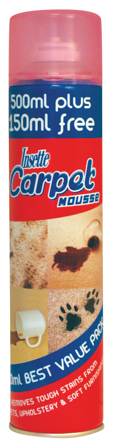 Carpet Mousse 650ml 6 Pack Gompels Healthcare
