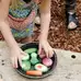 Sensory Play Vegetable Stones 8 Pack