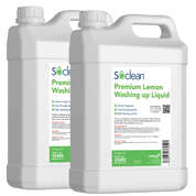 Soclean Premium Washing Up Liquid Lemon 5 Litre 2 Pack
