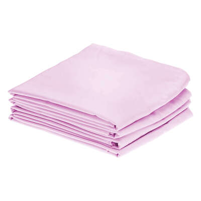Fire Retardant Bedding Set Pale Pink - Type: Pillowcase Pair 4 Pack
