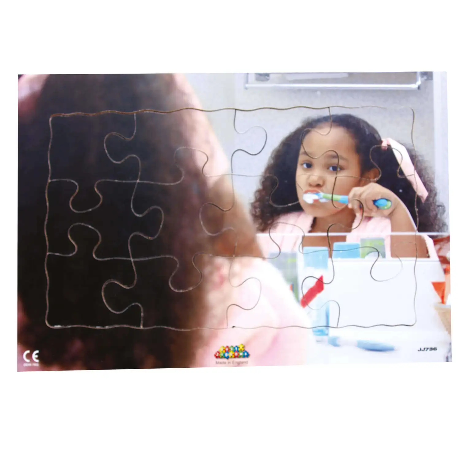 Brushing Teeth Puzzle 12 Piece