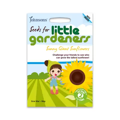 Little Gardeners Flower Seeds - Type: Giant Sunflower