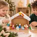 Christmas Wooden Nativity 10 Pieces