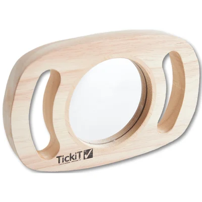 Easy Hold Wooden Mirror G2p100