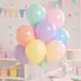 Party Balloons Pastel 270 Pack