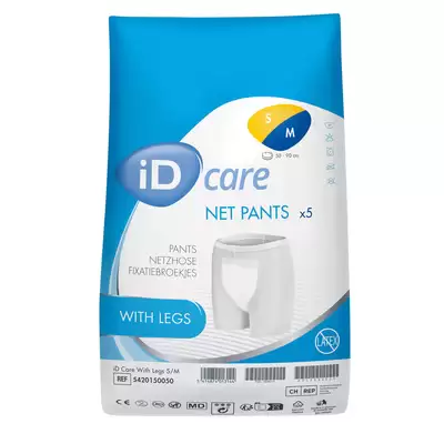 iD Care Net Pants With Legs Small/Medium 50 Pack G2p100