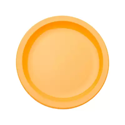 Harfield Polycarbonate Dinner Plates 230mm 10 Pack - Colour: Yellow