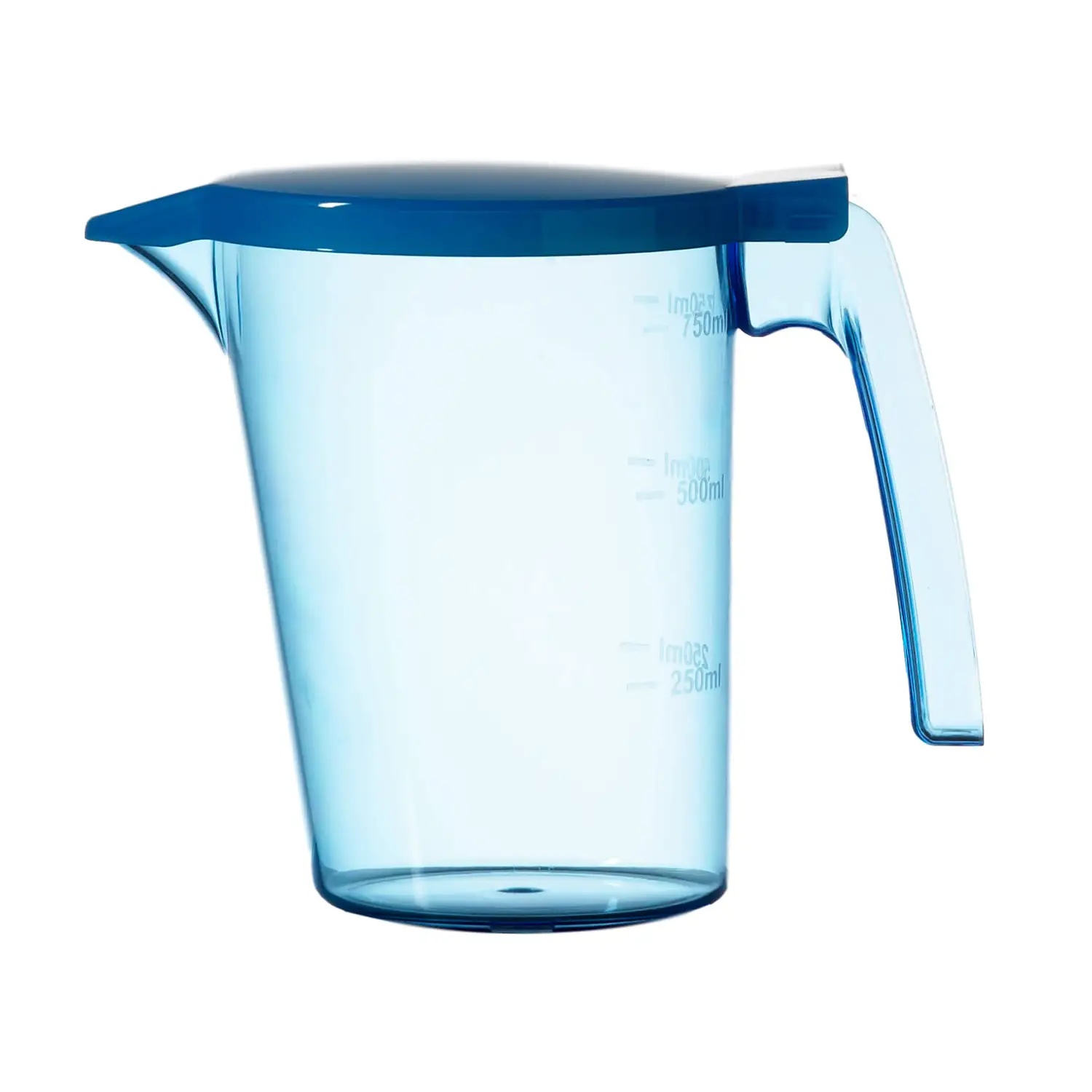 Water Jug With Blue Lid 750ml Pack 6 G2p100