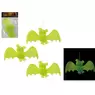 Glow in The Dark Bat Decorations 3 Pack