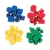 Assorted Geometric 3d Shapes 25mm 40 Pack