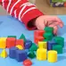 Assorted Geometric 3d Shapes 25mm 40 Pack