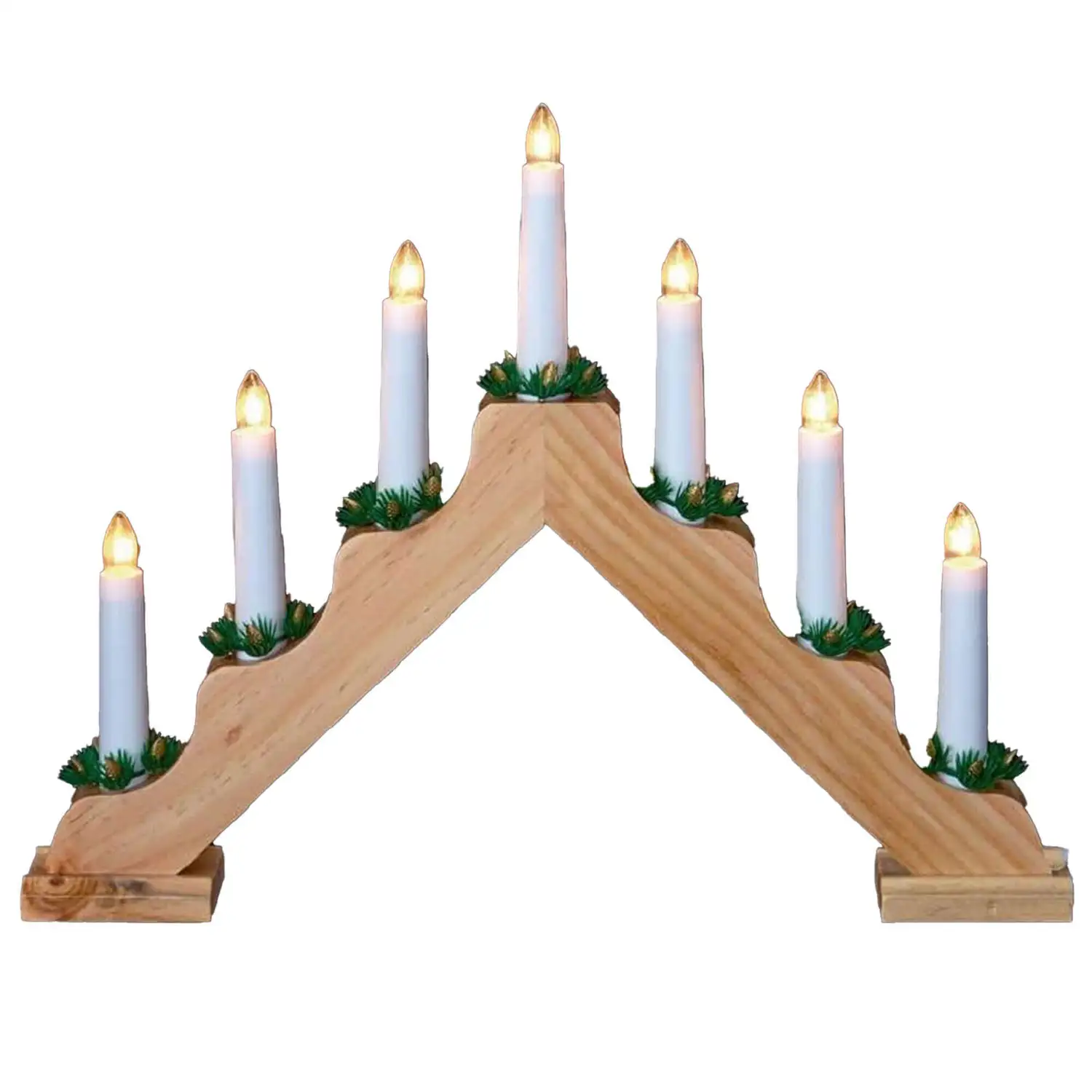 Christmas Candle Bridge 39cm