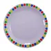 Swixz Melamine Side Plate 6.25"/160mm Patterned Rim 12pk G2p100