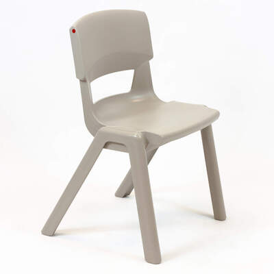 Postura Plus Chair 380mm 30 Pack - Colour: Ash Grey