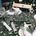 Christmas Wipe Clean Table Cloth Green Tree Design