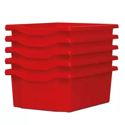 Trays for Drawer Unit Double Depth 5 Pack