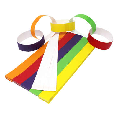 Assorted Colour Paper Chains 300 Pack