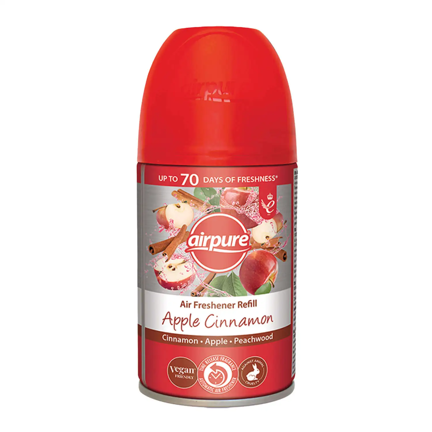 Air Freshener Refill Canister Apple Cinnamon 250ml 12 Pack G2p100