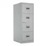 Filing Cabinet With 4 Drawers Grey 465 x 620 x 1300mm