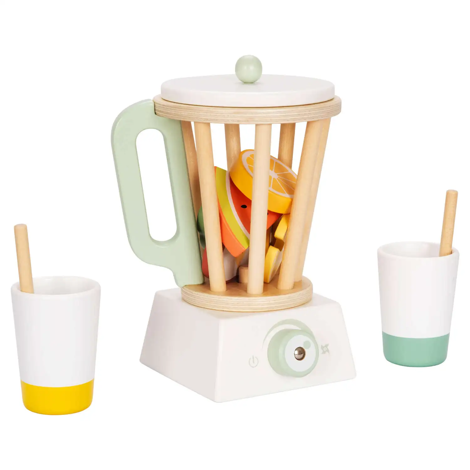 Olly and Oby Wooden Blender Set Gompels Care Education Supplies