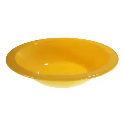 Swixz Polycarbonate Narrow Rimmed Bowls 172mm 12 Pack - Colour: Yellow